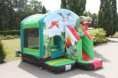 Te huur springkussen  dino 75 euro per dag Springkussen Springkussen 3,9x2,8 m - kleine dino